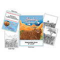 Animals and Landscapes - Imprintable Coloring & Activity Book